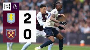 Aston Villa 2-0 West Ham United